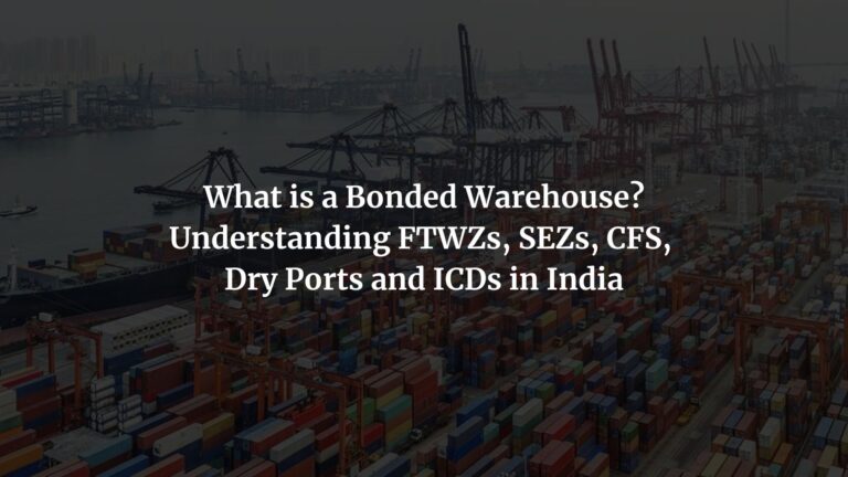 bonded warehouses